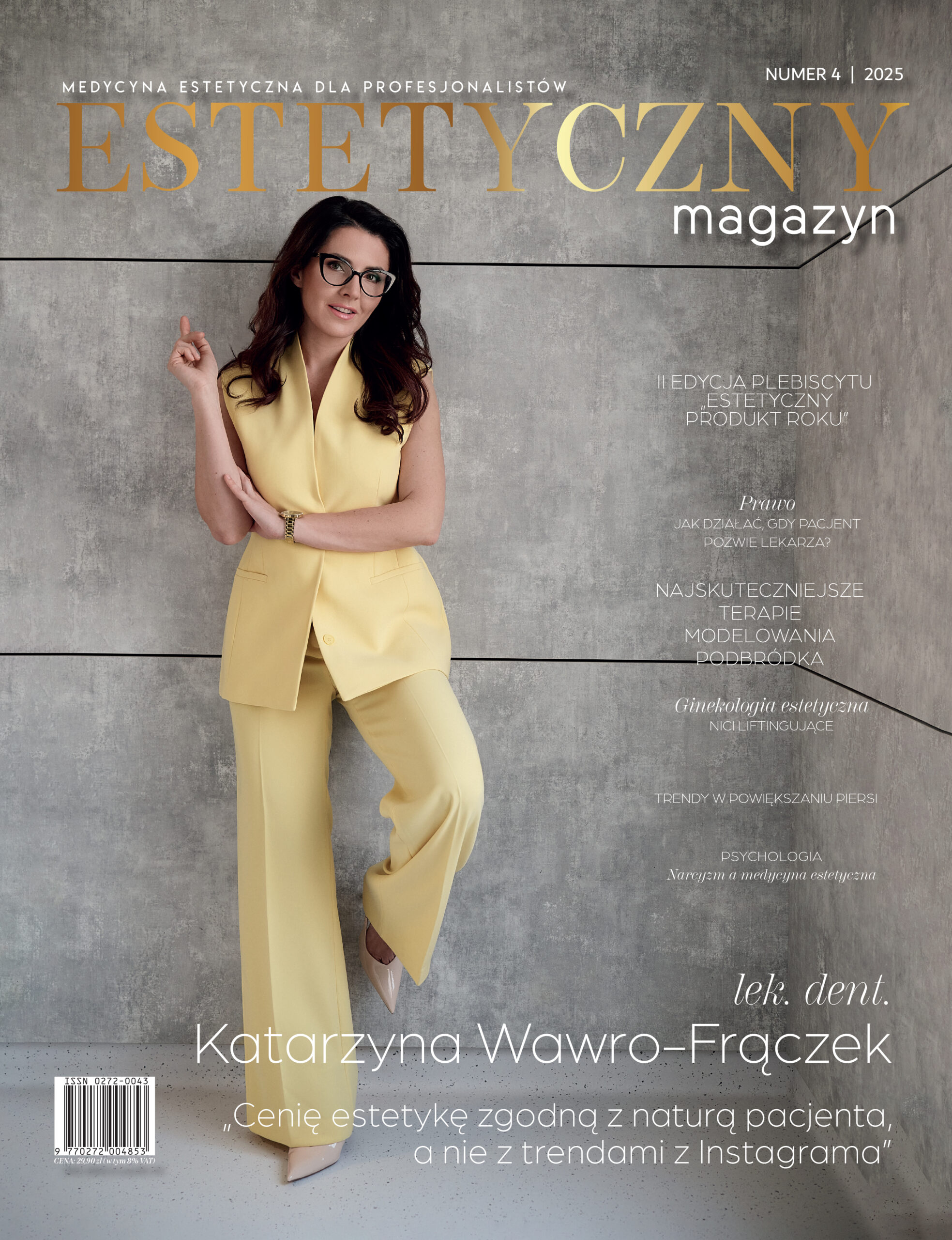 167. OKŁADKA ESTETYCZNY MAGAZYN 4-2025